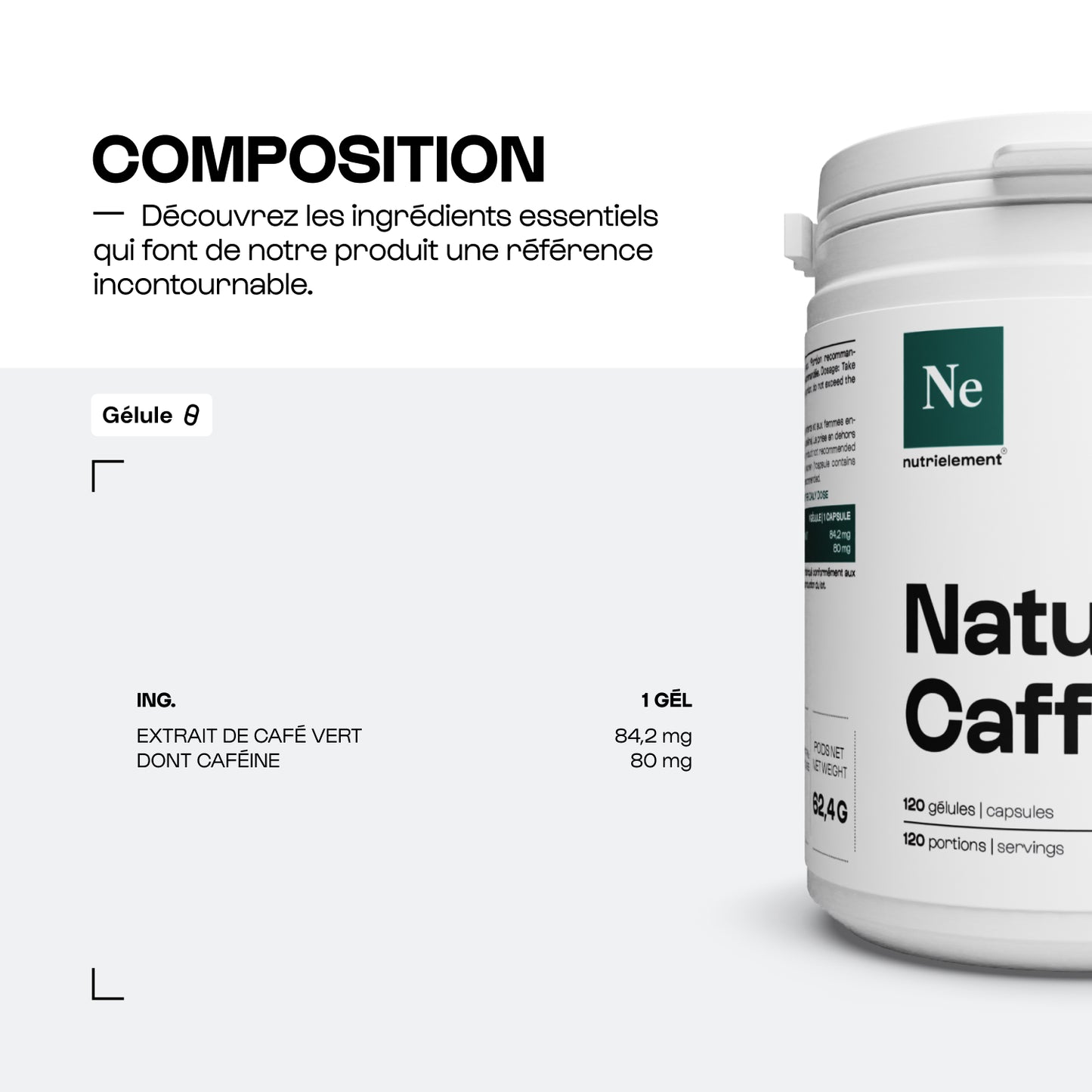 Naturalcaféin in Kapseln