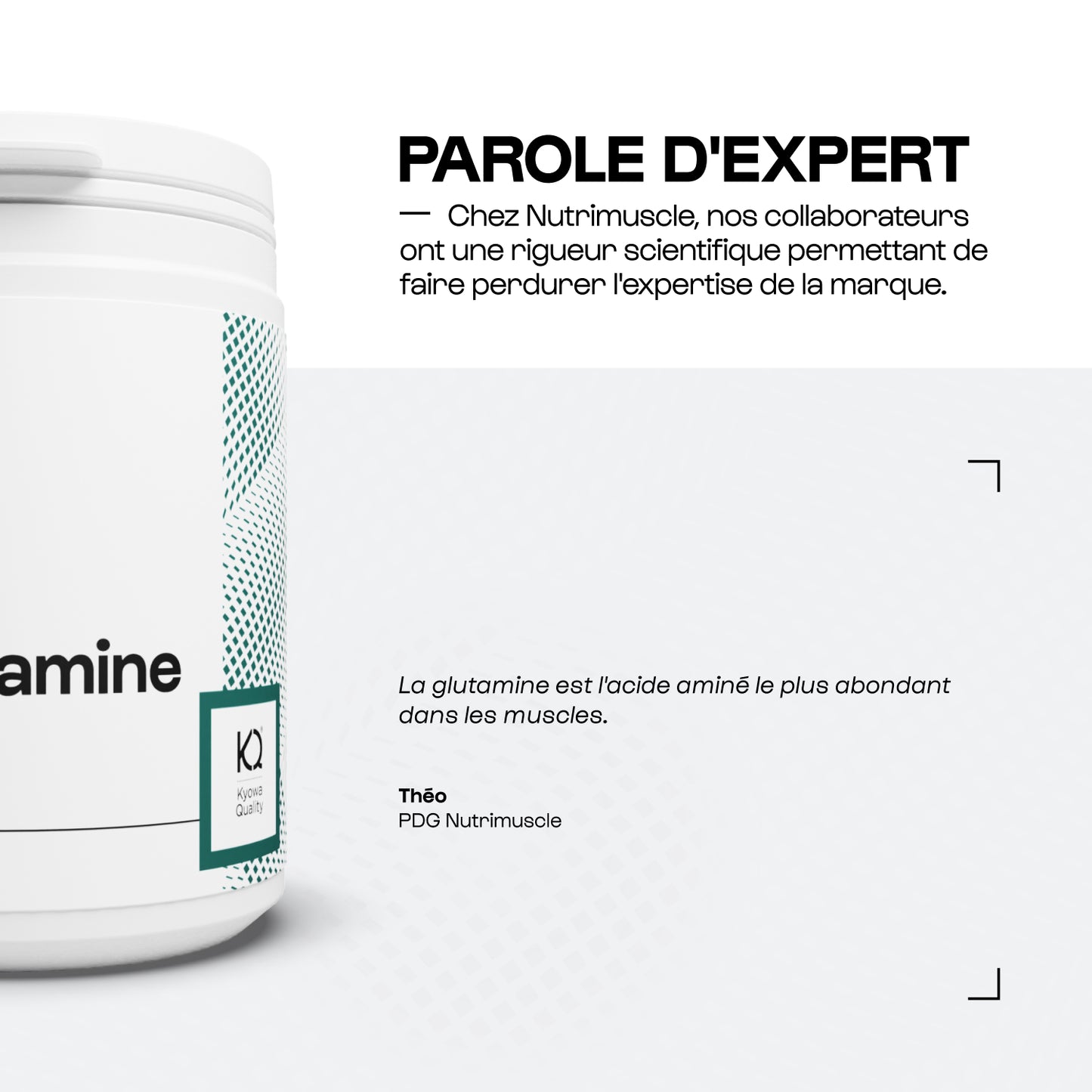 Glutamin (L-Glutamin) in Kapseln