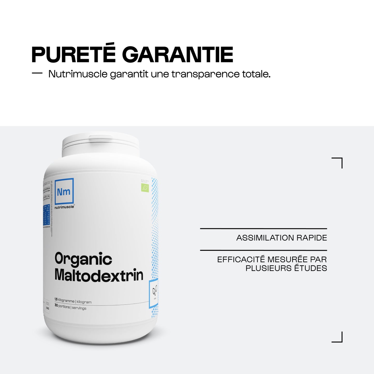 Biologisches Maltodextrin