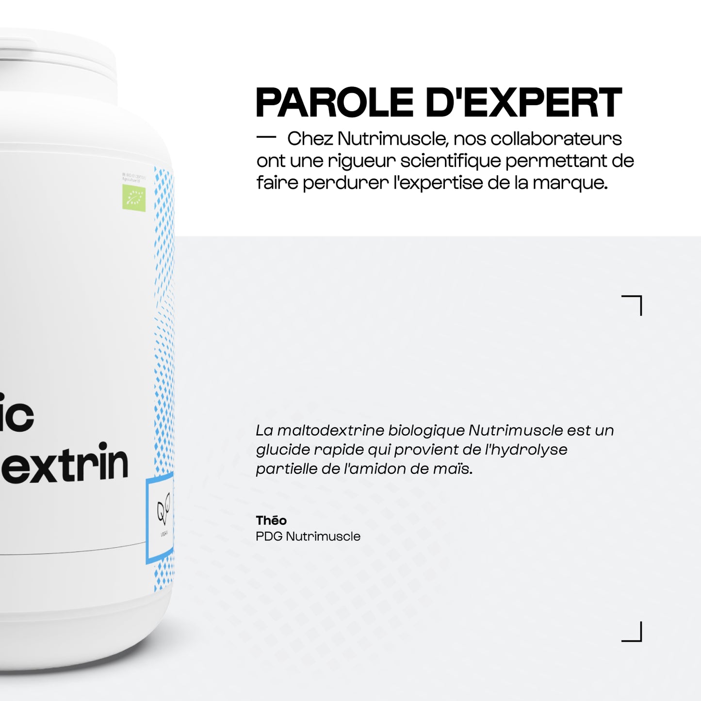 Biologisches Maltodextrin