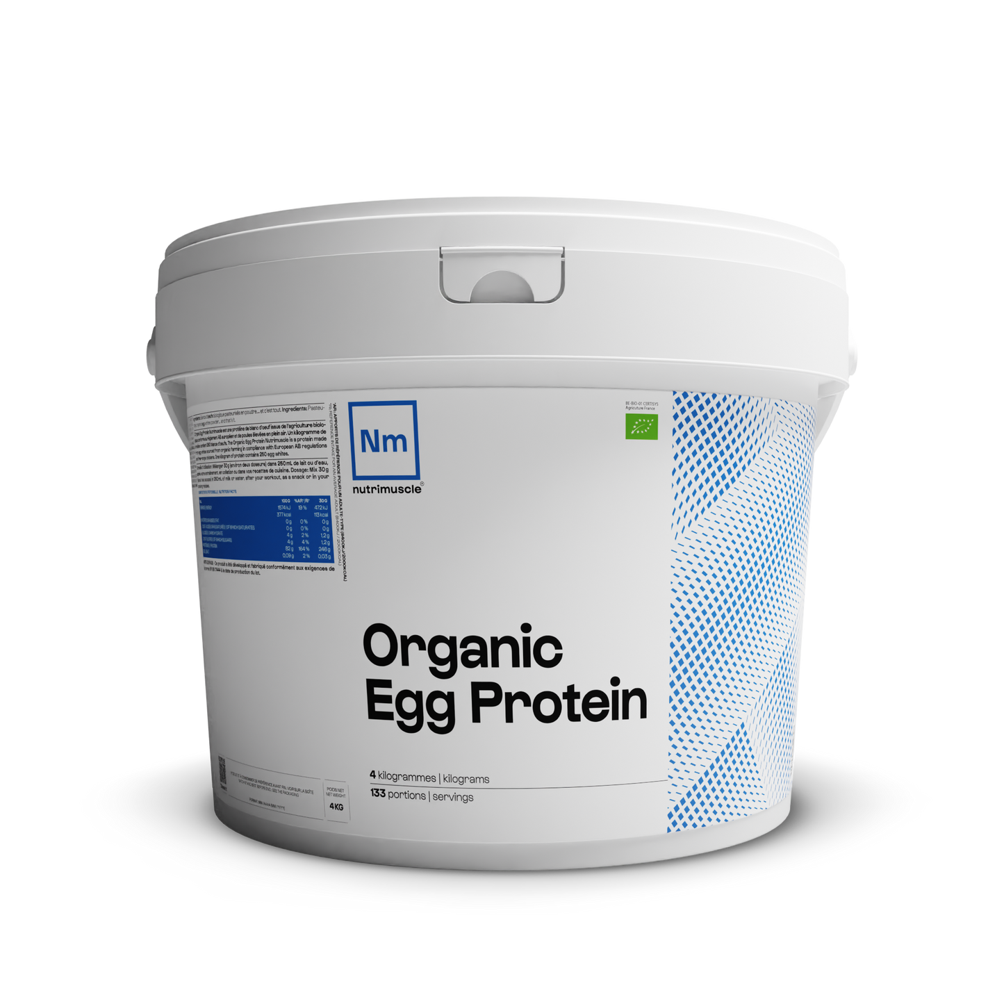 Organisches Eierprotein