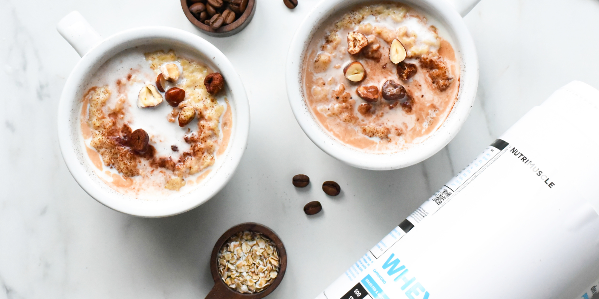 Recette : Porridge protéiné façon cappuccino