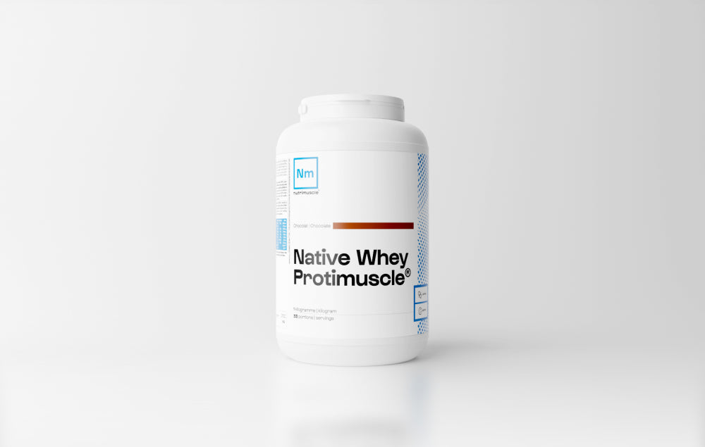 Whey Native Protimuscle : la protéine hybride exclusive par Nutrimuscle