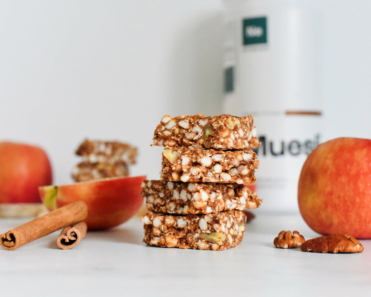 Barres muesli pomme cannelle