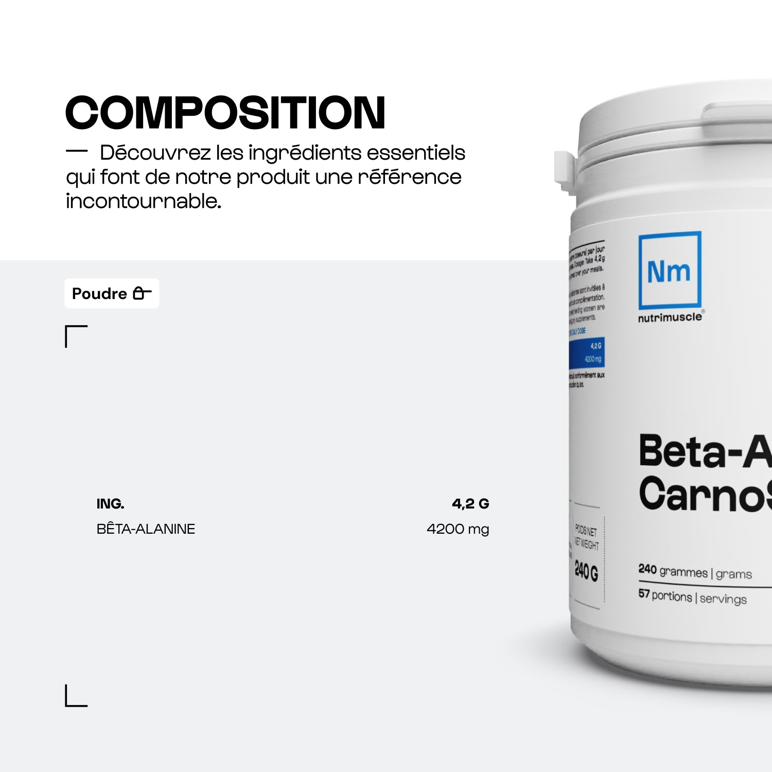 Beta-Alanin-Carnosyn®-Pulver