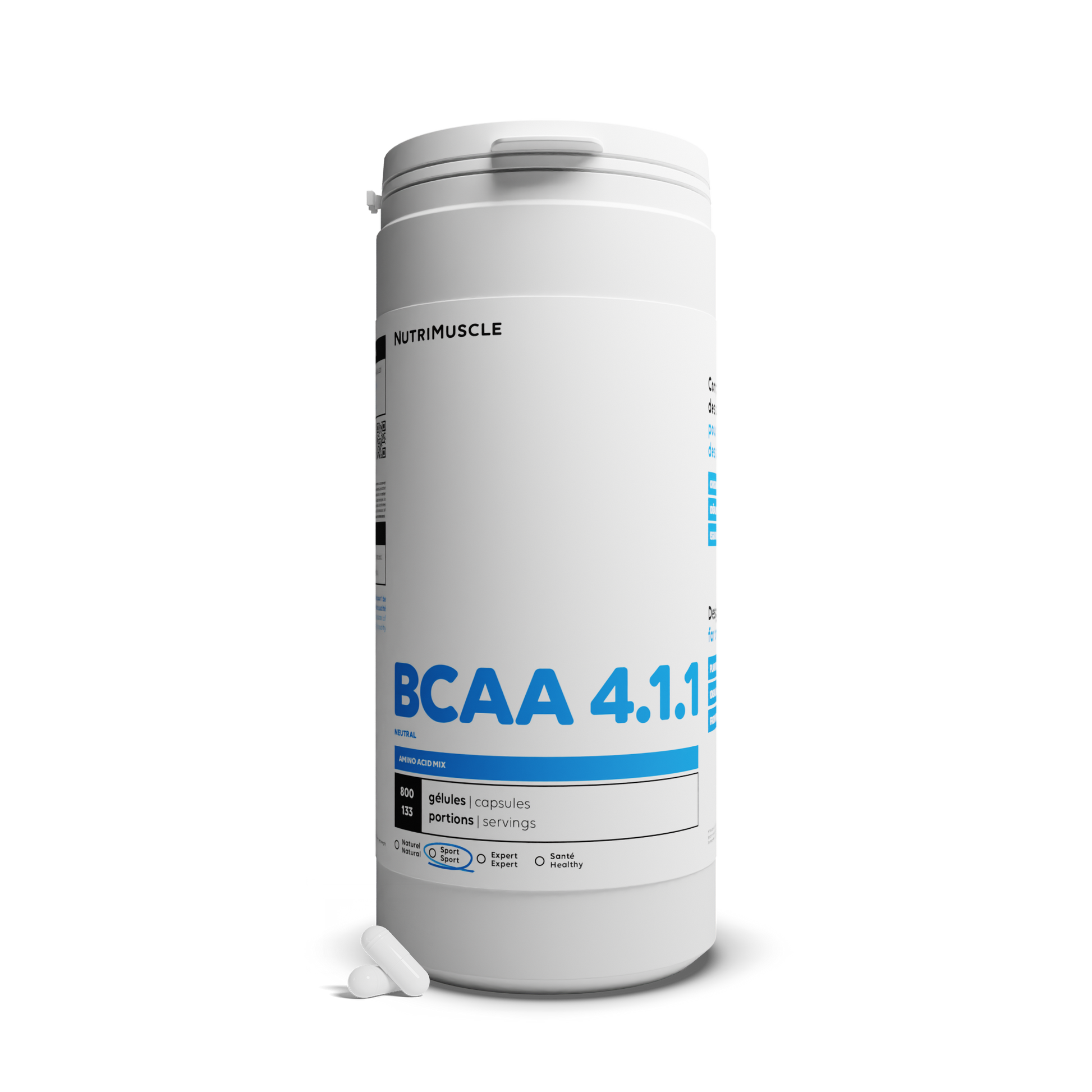 BCAA 4.1.1 Hersteller in Kapseln