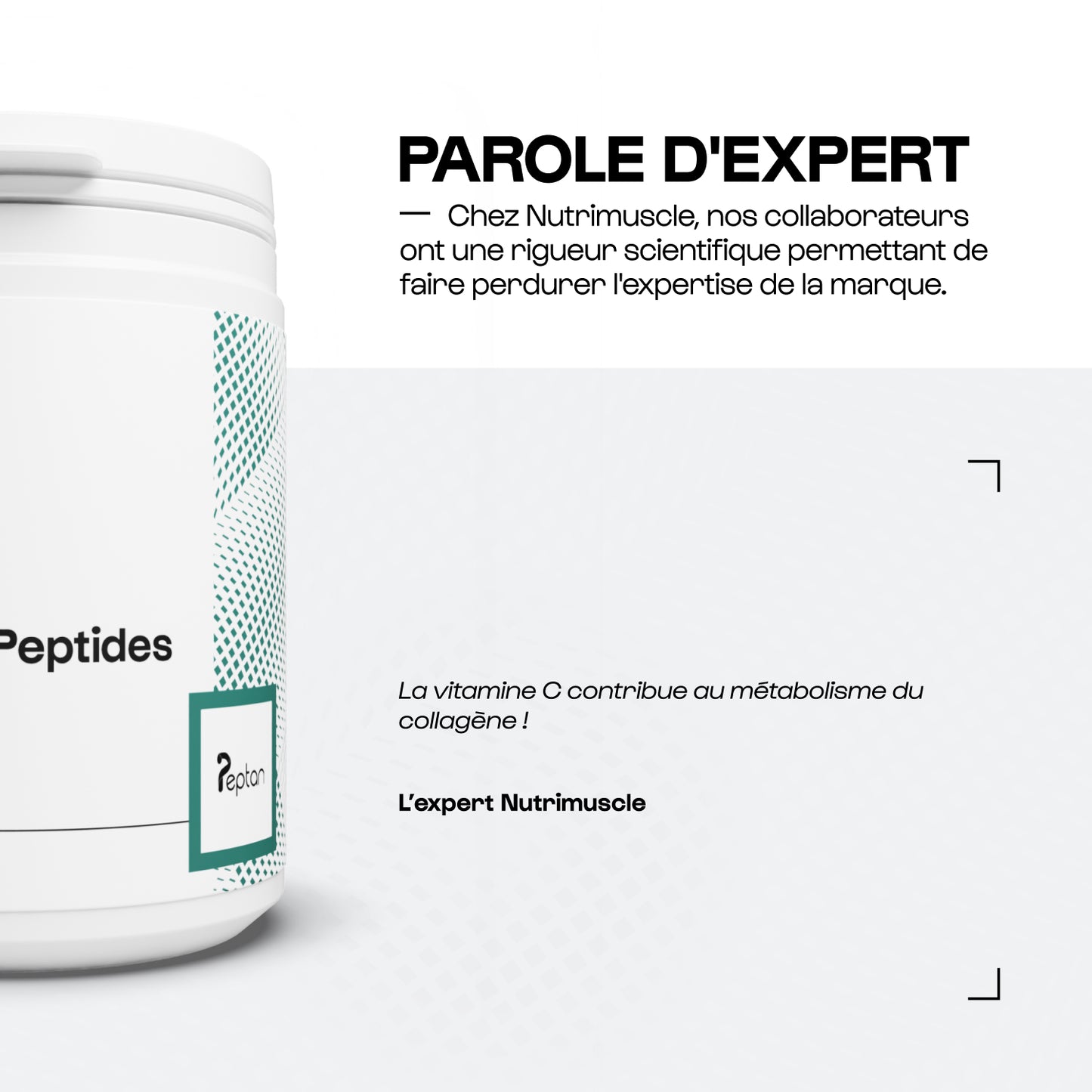 Kollagenpeptidpeptan® 1 in Kapseln