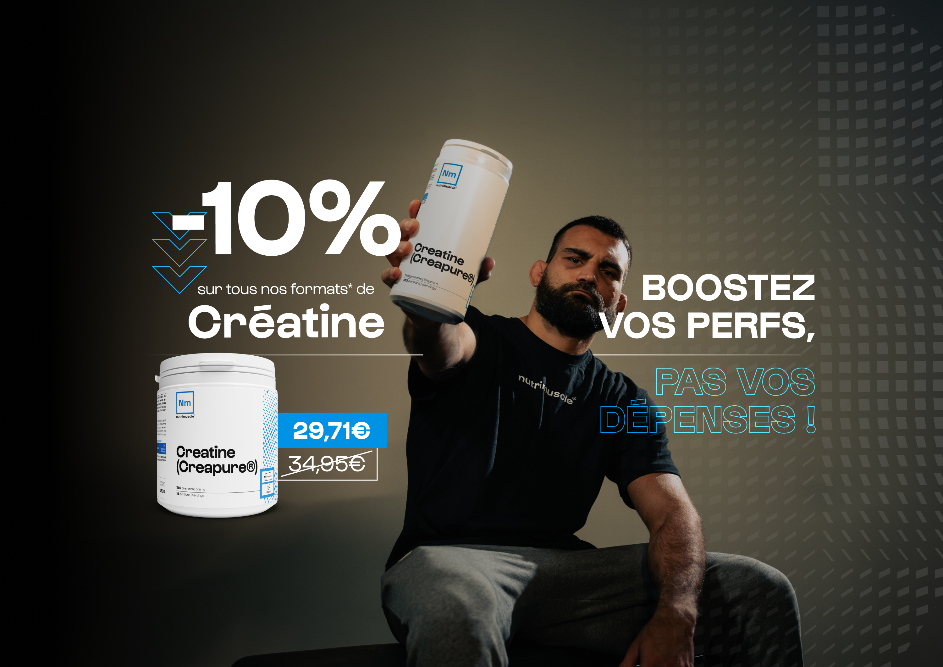 Creatine at a reduced price*