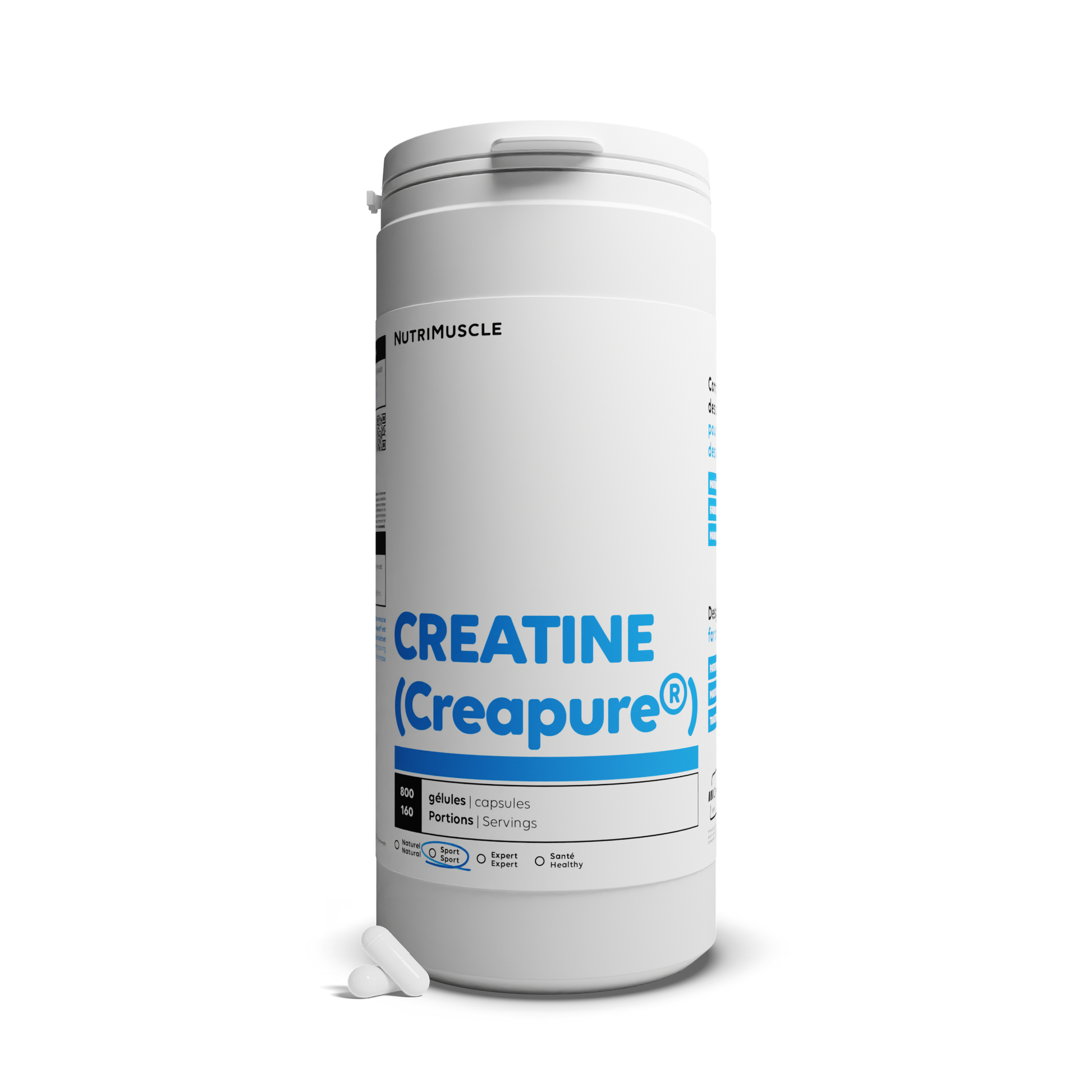 Kreatin (Creapure®) in Kapseln