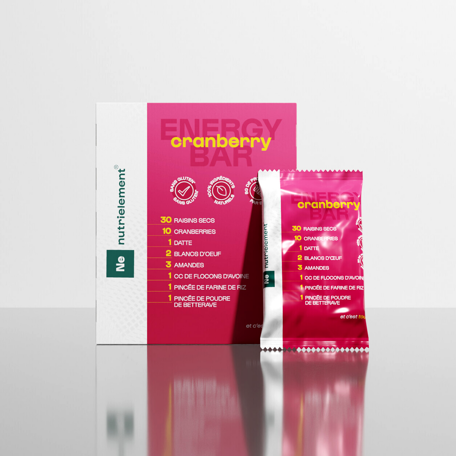 Barres Protéine & Energie - lot de 4