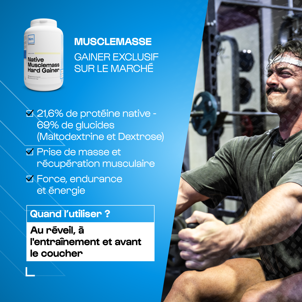 Masseaufbau-Pack