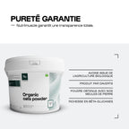 Flocons d'avoine biologiques en poudre
