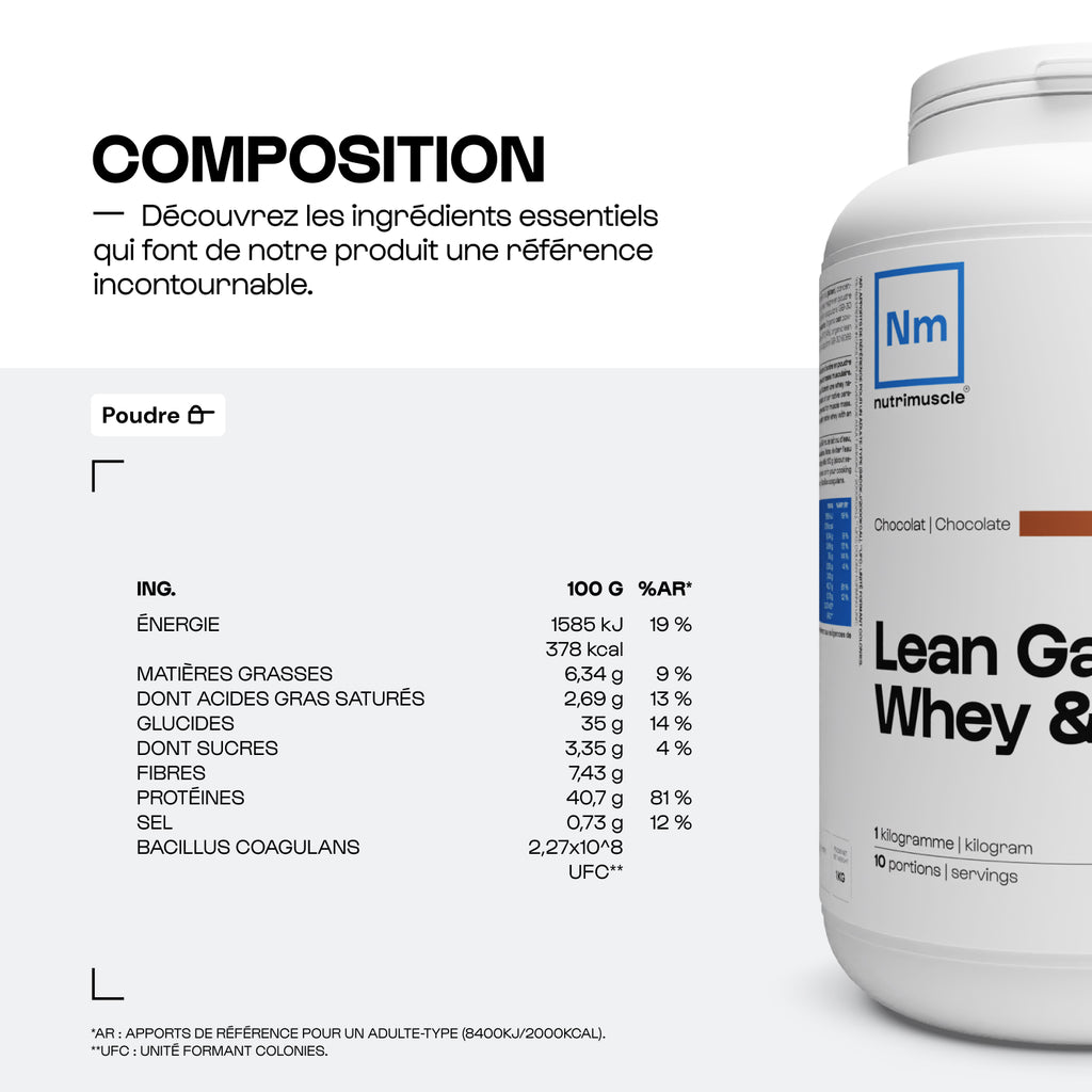 Lean Gainer Molke Hafer