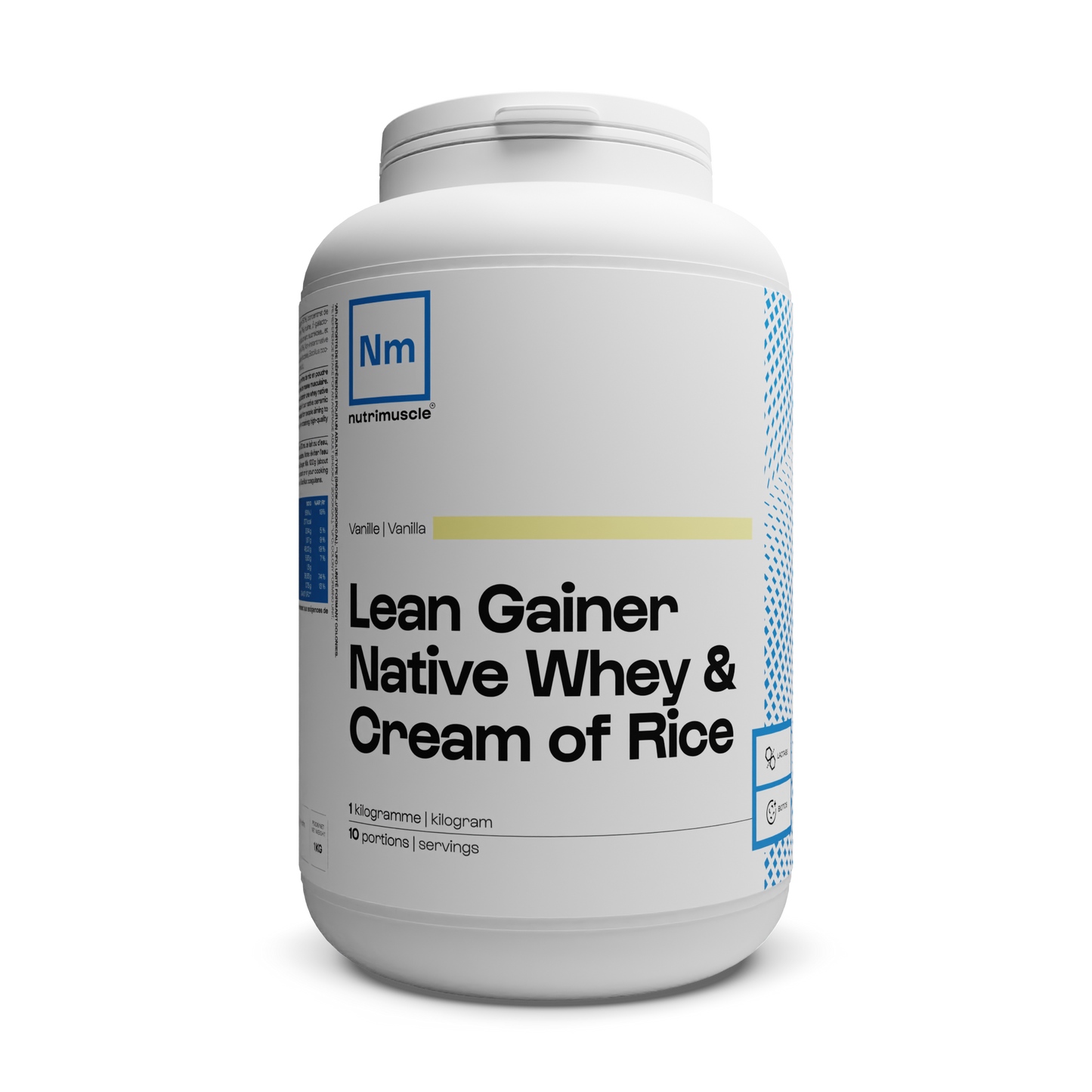 Lean Gainer Whey Crème de riz