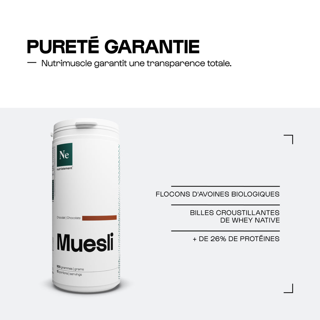 Muesli Protéiné Pomme-Cannelle