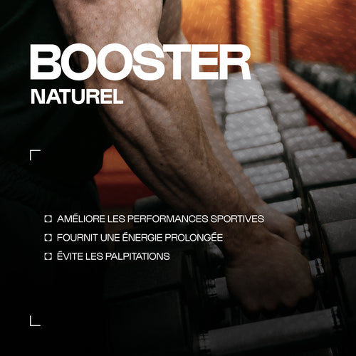 Natural Bio Booster: Guarana & Grüner Tee Bio-Mischung - Booster