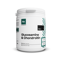 Mischen Sie Glucosamin + Chondroitin in Kapseln