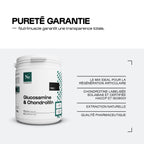 Mischen Sie Glucosamin + Chondroitin in Kapseln