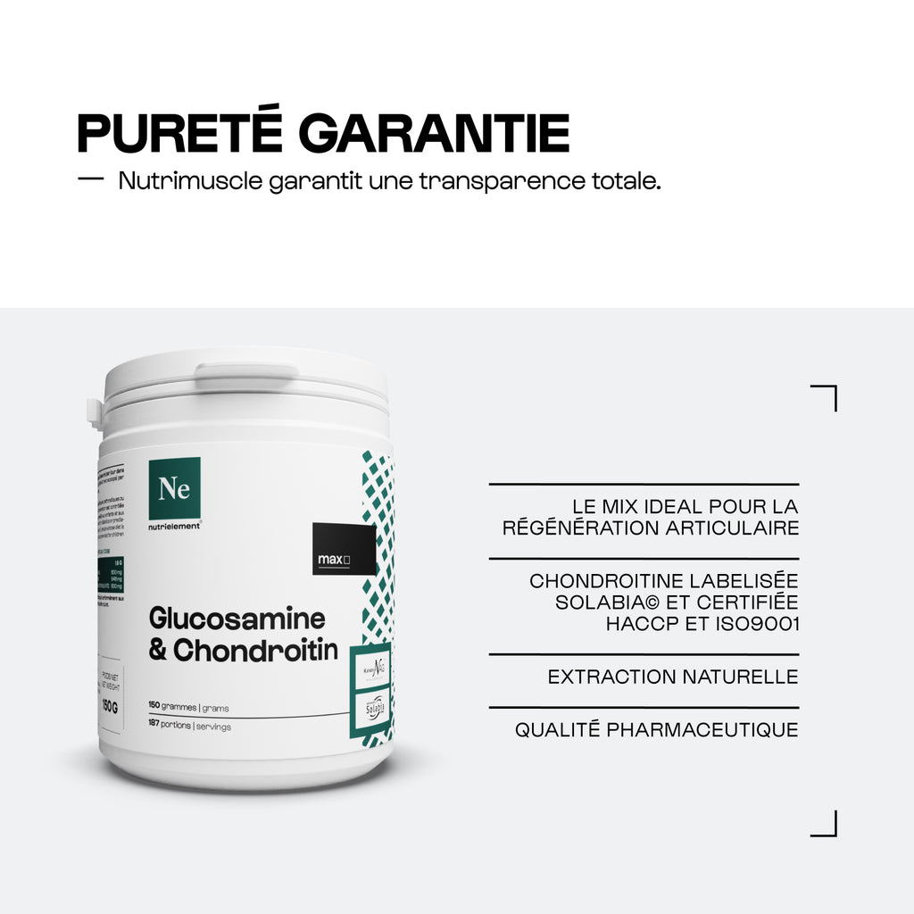 Mix Glucosamine + Chondroïtine en poudre