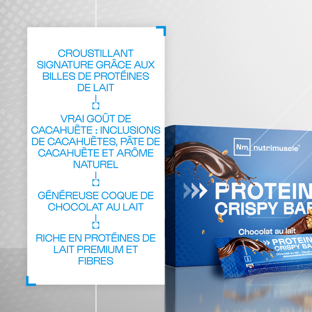 Crispy Proteinriegel - 4er-Pack