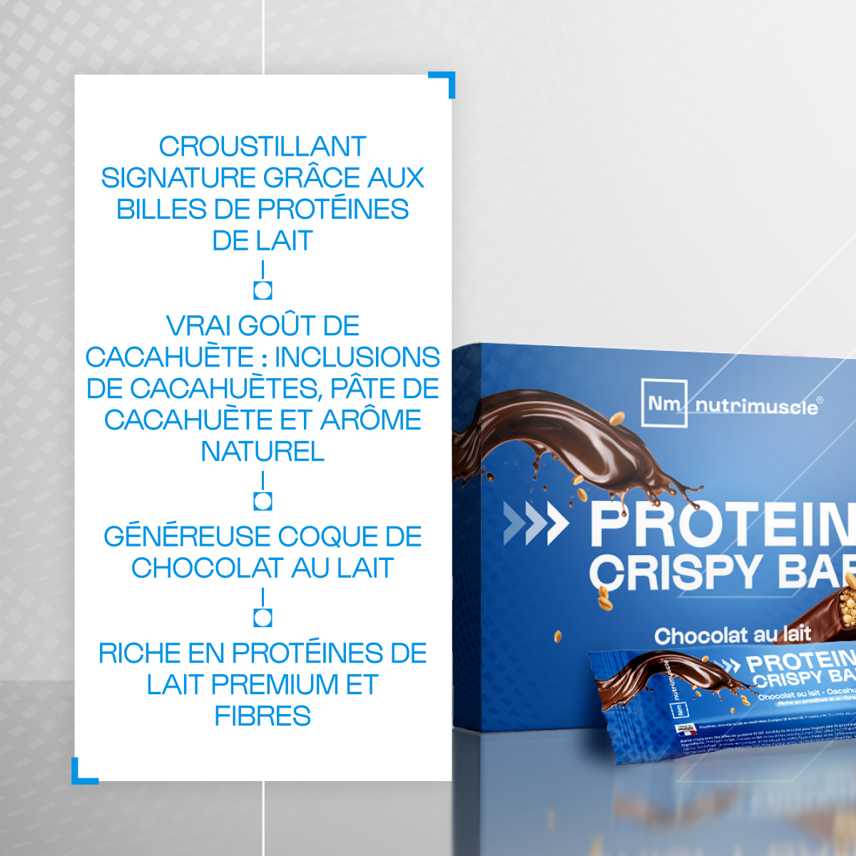 Crispy Proteinriegel - 4er-Pack