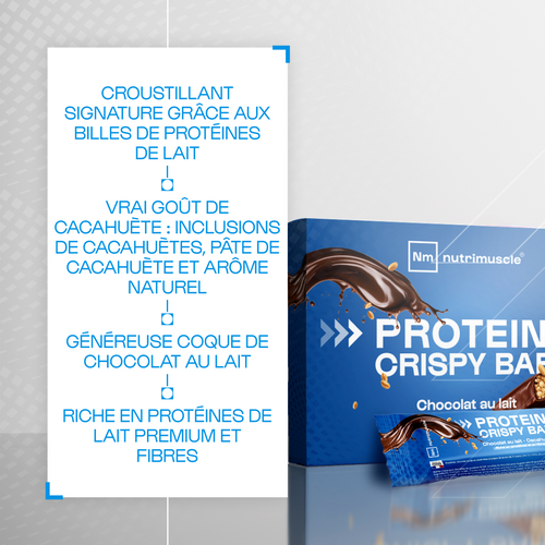 Crispy Proteinriegel - 4er-Pack