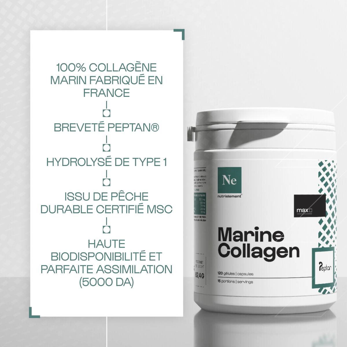Collagène Marin Peptan® 1 in Kapseln