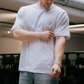Bio-Baumwoll weiße T-Shirt