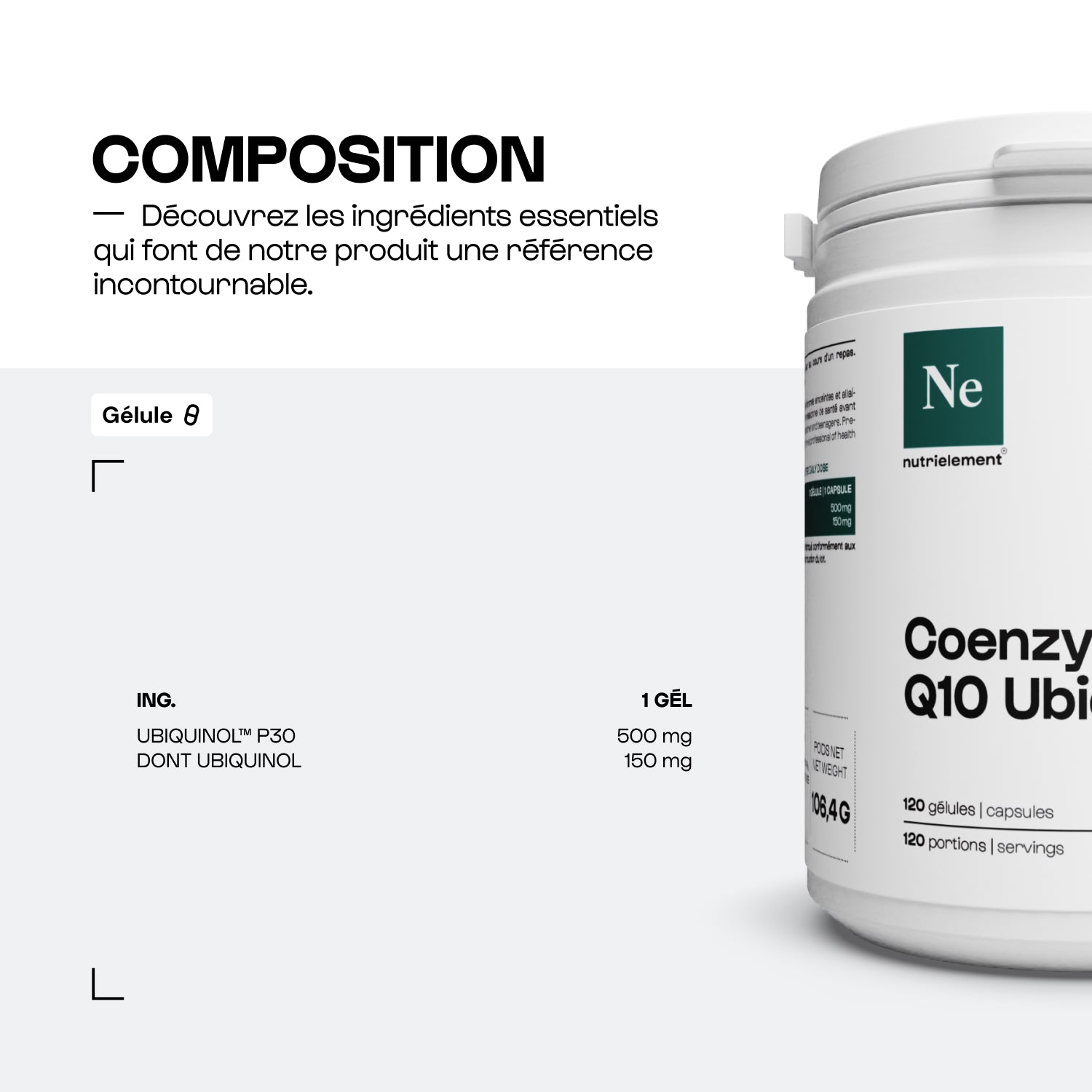 Ubiquinol Q10 in Kapseln