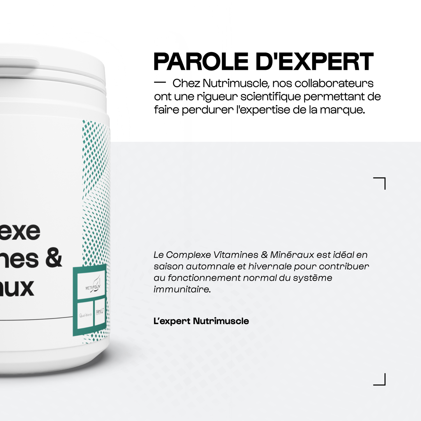 Complexe Vitamines & Minéraux