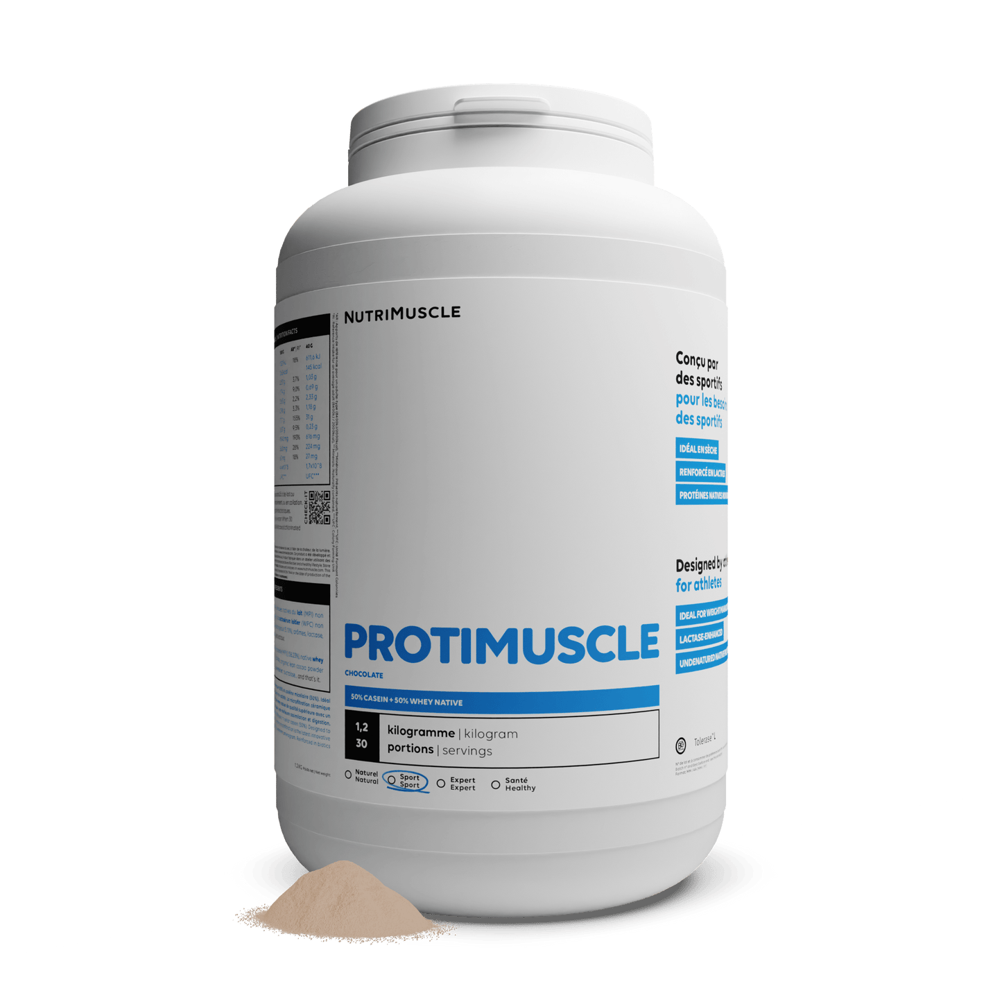 Nutrimuscle Protéines Chocolat / 1.20 kg Protimuscle - Mix Protein